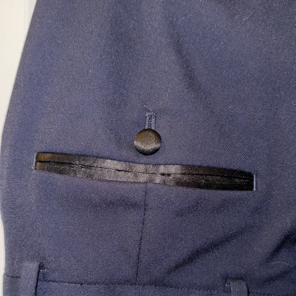 Men’s Prom suit - Navy Blue - ASOS Design - Picture 4 of 5